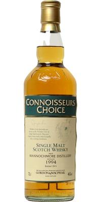 Mannochmore 1994 GM Connoisseurs Choice Refill Sherry Hogsheads 46% 700ml