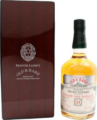 Highland Park 1997 HL Old & Rare a Platinum Selection Refill Hogshead 53.6% 700ml