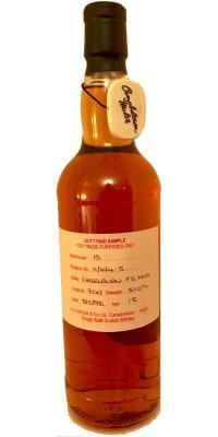 Hazelburn 1998 Duty Paid Sample For Trade Purposes Only Fresh Sherry Hogshead Rotation 11/424-5 51% 700ml