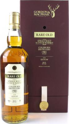 Coleburn 1981 GM Rare Old RO/15/08 46% 700ml