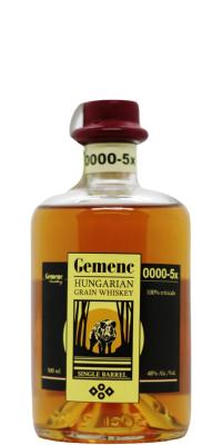 Gemenc 0000-5x Single Barrel New Hungarian Oak 48% 500ml