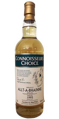 Allt-A-Bhainne 1995 GM Connoisseurs Choice Refill Sherry Hogsheads 43% 700ml