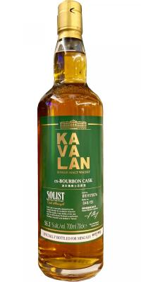 Kavalan Solist ex-Bourbon Cask B101117007A Ming Kee 56.3% 700ml