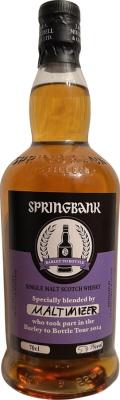 Springbank Barley to Bottle Tour 2024 Maltimizer 57.5% 700ml