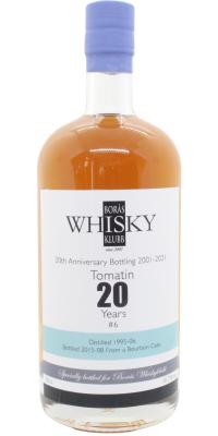 Tomatin 1995 UD Bourbon Cask Boras Whiskyklubb 20th Anniversary 51.7% 700ml