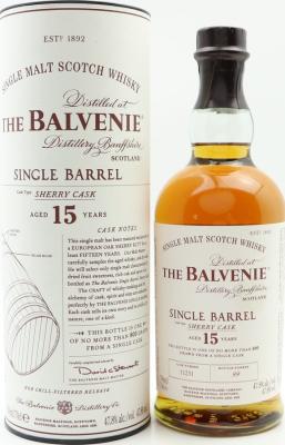 Balvenie 15yo Single Barrel Sherry Cask #11272 47.8% 700ml