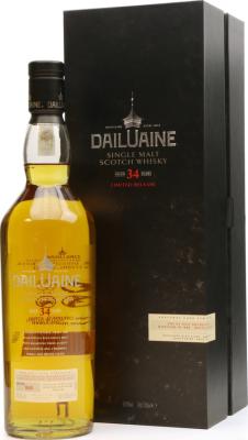 Dailuaine 1980 Diageo Special Releases 2015 Refill American Oak Casks 50.9% 700ml