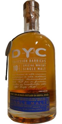 DYC 10yo Coleccion barricas Bourbon Cask 40% 700ml