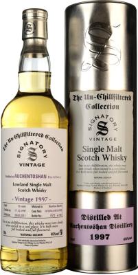 Auchentoshan 1997 SV The Un-Chillfiltered Collection 13yo Bourbon Barrels 10/1814 + 15 + 18 46% 700ml