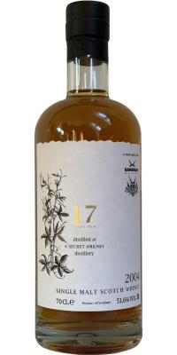 A Secret Orkney Distillery 2004 Sb Sherry deinwhisky.de 51.6% 700ml