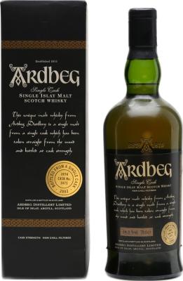 Ardbeg 1974 Oak Barrel #3475 Oddbins 44.5% 700ml