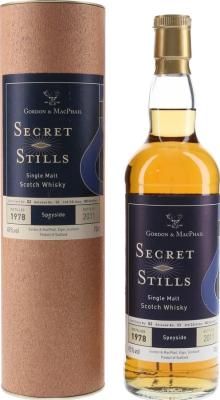 Cragganmore 1978 GM Secret Stills 2.3 Sherry Butt #4962 45% 700ml