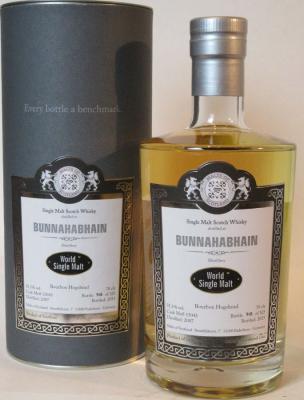 Bunnahabhain 2007 MoS World Single Malt Bourbon Hogshead 55.3% 700ml