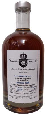 Aberlour 1998 WCR Club filling 1st Fill Oloroso Sherry Butt #1434 59.6% 700ml
