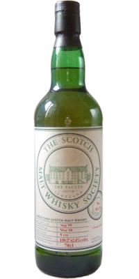 Glen Elgin 1999 SMWS 85.19 Fireside dram Refilled Butt 62.4% 700ml