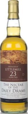 Littlemill 1989 DD The Nectar of the Daily Drams Oak Cask Joint bottling with LMDW 55.5% 700ml