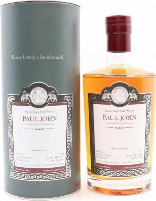 Paul John 2011 MoS Bourbon Barrel 60% 700ml