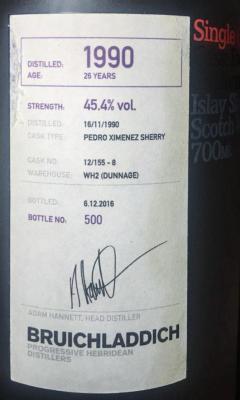 Bruichladdich 1990 45.4% 700ml