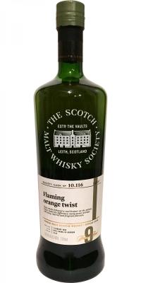 Bunnahabhain 2008 SMWS 10.116 Flaming orange twist Refill Bourbon Barrel 59.6% 750ml