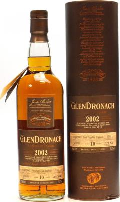 Glendronach 2002 Single Cask Fresh Virgin Oak Hogshead #1743 Usquebaugh Society 55.3% 700ml