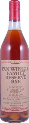 Van Winkle 13yo Family Reserve Rye Charred New American Oak Barrel 47.8% 750ml