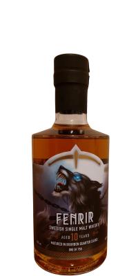 Bergslagens Fenrir Ber The Norse Saga Bourbon Quarter Casks 55% 500ml