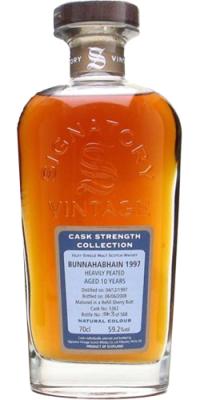 Bunnahabhain 1997 SV Cask Strength Collection Refill Sherry Butt #5362 59.2% 700ml