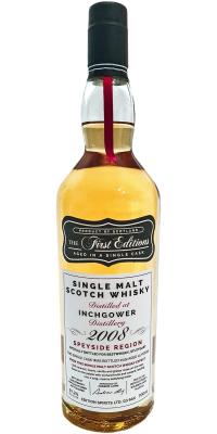 Inchgower 2008 ED The 1st Editions Bourbon Bestwhisky Stuttgart 57.2% 700ml