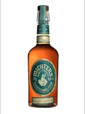 Michter's US 1 Toasted Barrel Finish Rye Barrel Strength Charred New American Oak Barrel 56.5% 750ml