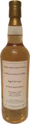 Ardmore 2009 WhB ex Laphroaig barrel #706455 Roelof Willemze 59% 700ml