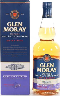 Glen Moray Elgin Classic Port Cask Finish 40% 700ml