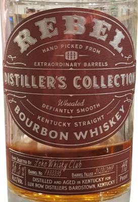 Rebel 2017 Barrel Soho Whisky Club 56.5% 700ml