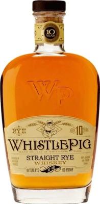 WhistlePig 10yo Straight Rye Whisky Finished in Bourbon barrels 50% 750ml