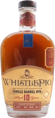 WhistlePig 10yo Viskin Ystavien Seura 52% 700ml