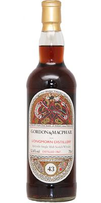 Longmorn 1967 GM Celtic Series Book of Kells Refill Sherry Butt #753 Japan Import System jis 52.6% 700ml