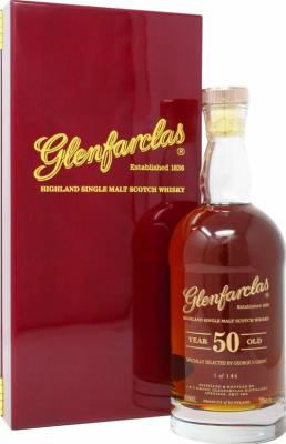 Glenfarclas 50yo Spanish oak sherry casks 40.6% 700ml