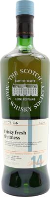 Mortlach 2002 SMWS 76.136 Frisky fresh fruitiness 56.8% 700ml