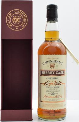 Mortlach 1992 CA Wood Range Sherry Cask 20yo 55.1% 700ml