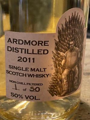 Ardmore 2011 UD Slijterij Bie de Bolle 50% 700ml