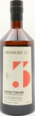 Ardmore 2008 Swdr 2nd fill bourbon ASB ex-Islay 58.8% 700ml