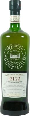 Arran 1998 SMWS 121.72 a curious camping trip 15yo Refill Ex-Bourbon Barrel 54.9% 700ml