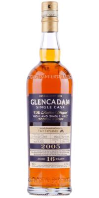 Glencadam 2005 Oloroso Sherry Butt T&T Toyama 61.5% 700ml