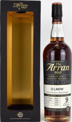 Arran 2005 Private Cask Sherry Hogshead 2005/037 LMDW 57.8% 700ml