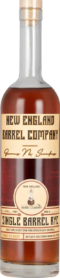 New England Barrel Company 7yo Single Barrel Bourbon American white oak barrels 56.4% 750ml