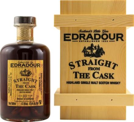 Edradour 2010 Straight From The Cask Sherry Cask Matured #162 57.6% 500ml