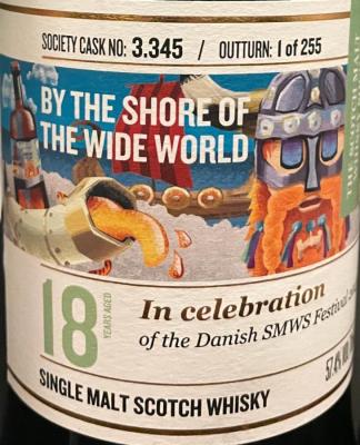 Bowmore 2004 SMWS 3.345 By the shore of the wide world 2nd fill hogshead SMWS Festival Denmark 2023 57.4% 700ml