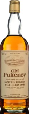 Old Pulteney 1961 GM Rare Highland Malt 40% 750ml