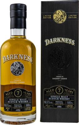 Isle of Jura 7yo AtB Darkness Moscatel Cask Finish 58.5% 500ml