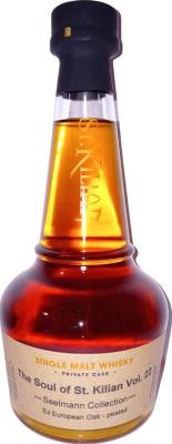 St. Kilian 2017 Private Cask Bottling Ex Europaische Eiche peated Alfred Seelmann 58.7% 500ml