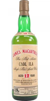 Caol Ila 12yo JM Fine Malt Selection 60.2% 750ml